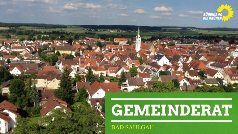 Bad Saulgau – Haushaltsrede der Fraktion Bündnis 90/Die Grünen im März 2022