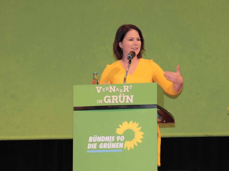 Bundestagswahl mit Annalena Baerbock als Grüner Kanzlerkandidatin