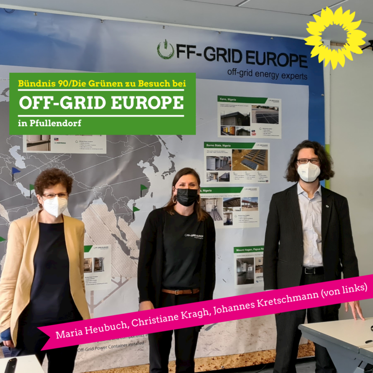 Besuch der Firma Off-Grid Europe in Pfullendorf