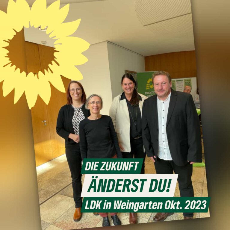 Landesdelegiertenkonferenz in Weingarten 14./15. Oktober 2023 – Persönlicher Bericht