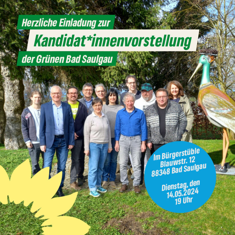 Kandidatenvorstellung in Bad Saulgau