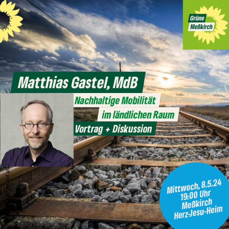 Matthias Gastel MdB: Nachhaltige Mobilität im Ländlichen Raum