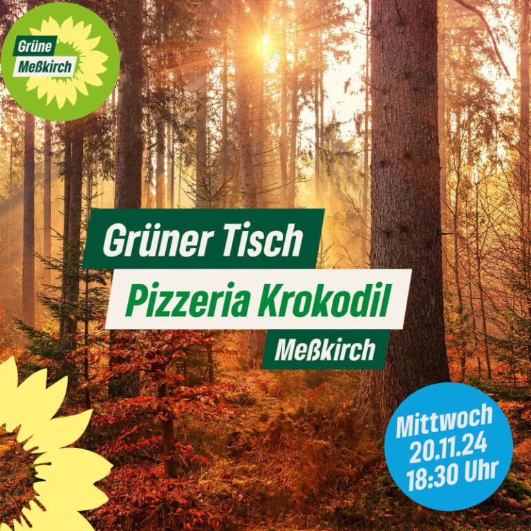 Erneut Grüner Tisch in Meßkirch