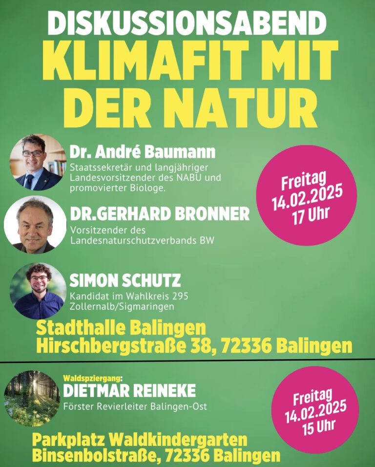 Klimafit mit der Natur – Waldspaziergang und Diskussionsabend