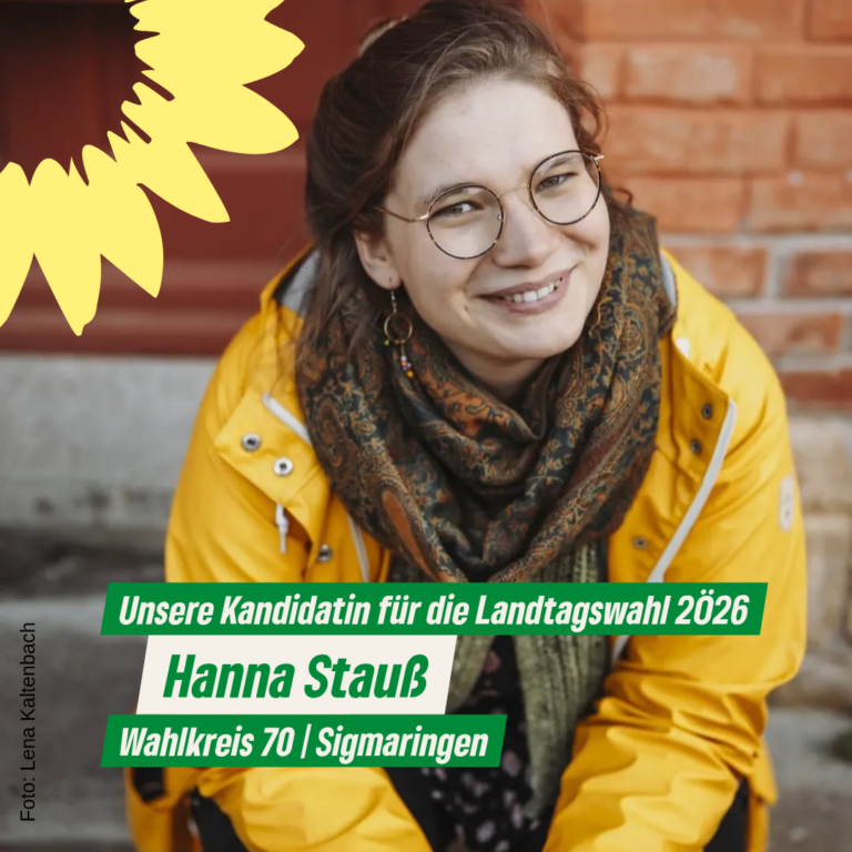 Hanna Stauß ist unsere Kandidatin für den Wahlkreis 70 | Sigmaringen bei der Landtagswahl 2Ö26