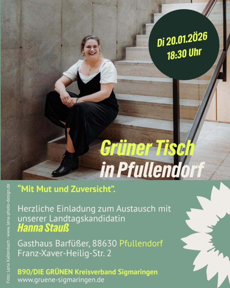 Grüner Tisch in Pfullendorf